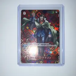 Bandai One Piece CCG Monkey D. Dragon OP07-015 Holo Character Card 9000 Power - Image 2