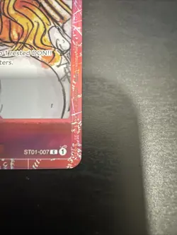 Nami ST01-007 C Alternate Art Film Red Promo One Piece NM - Image 5