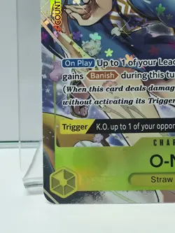 O-Nami (Alternate Art) OP06-101 Wings of the Captain Rare Alt Foil One Piece TCG - Image 4