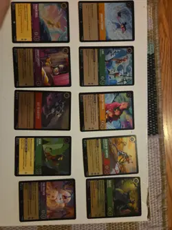 Disney Lorcana Lot Of 30 ( Sr, Rares, Foils) Foils First Picture - Image 1