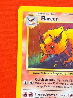 Pokemon TCG Flareon Jungle 3/64 Holo Unlimited Holo Rare - Image 4