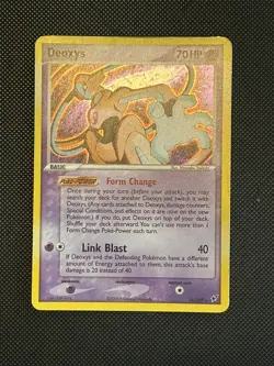 Deoxys 16/107 | EX Deoxys Holo Rare | Pokemon TCG | Played - Image 1
