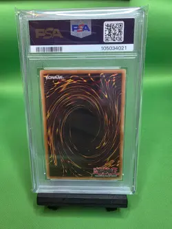 Blue-Eyes White Dragon (Power of Chaos) PCK-001 Yu-Gi-Oh! PSA 7 - Image 2