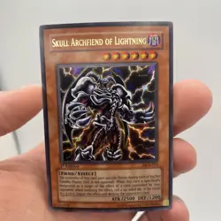 Skull Archfiend of Lightning DCR-073 Dark Crisis 1st Edition - Image 1