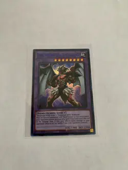 Yu-Gi-Oh! Legendary Duelists Season 3 Evil Hero Wild Cyclone Blue Text - Image 1