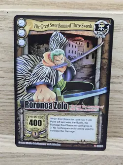 2006 One Piece Passage to the Grand Line CCG Roronoa Zoro Foil Card CH079 (88) - Image 1