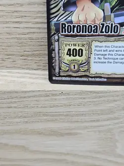 2006 One Piece Passage to the Grand Line CCG Roronoa Zoro Foil Card CH079 (88) - Image 3