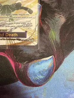 Ground Death (Alternate Art) OP14-096 The Azure Sea's Seven Foil One Piece - Image 3