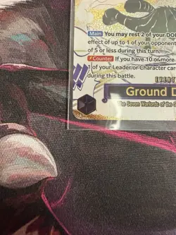 Ground Death (Alternate Art) OP14-096 The Azure Sea's Seven Foil One Piece - Image 4