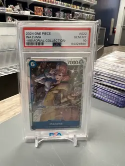 2024 ONE PIECE INAZUMA MEMORIAL COLLECTION PSA 10 - Image 1