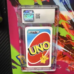 Pokemon Zacian CGC 10 Gem Mint “Number 7” Pocket UNO Japanese Playing Card 2021 - Image 2