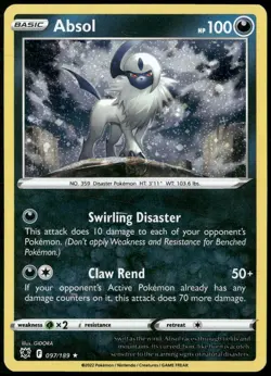 Absol - (Cosmos Holo) Miscellaneous Cards & Products Holo 097/189 - Image 1