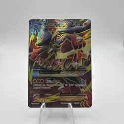 Pokemon M Lucario EX Alternate Art Promos Card 55a/111 Mega - Image 1