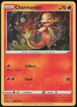Charmander - Holo SWSH092 SWSH: Sword & Shield Promo Cards MP - Image 1