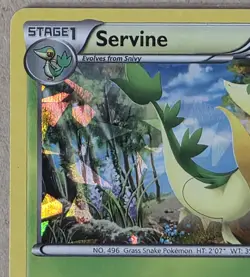 Servine - (Cracked Ice Holo) 3/114 Miscellaneous Cards & Products Holo - Image 3