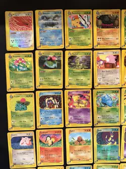 Pokemon Expedition e-Reader Lot 49 Cards Reverse Holo Blastoise Venusaur Pikachu - Image 3