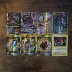 Pokemon card bundle (comes with binder) - Image 1