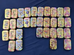 Pokemon 151 Mini Tins Art Set NO PACKS Contains Coin and Art Card - Image 1