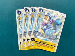 Luxmon EX6-017 Playset Infernal Ascension Digimon Card Game x4 - Image 1