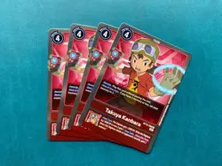 Takuya Kanbara BT12-088 Playset Across Time Digimon Card Game x4 - Image 1