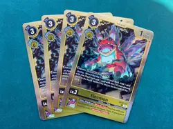 Elecmon BT24-031 Playset Time Stranger Digimon Card Game x4 - Image 1