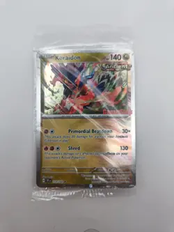 Koraidon GameStop Stamp - 119/162 - Holo - Sealed Promo - Pokemon Card - Image 1