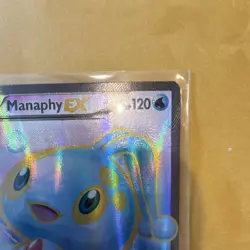 Pokemon Manaphy EX Full Art Ultra Rare Holo 116/122 Breakpoint 2016 Card - Image 4