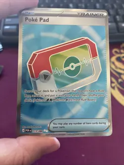 Poke Pad Pokemon Card Perfect Order 113/088 English Playable In Hand Fast Ship - Image 3