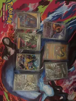 Lot Of 7 Full Art Rare Pokemon Cards. NM with Loaders, Two $5+ Cards In Lot! - Image 1