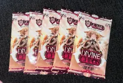 VCard Divine Chaos Booster Pack Sealed 10 Game Cards Trading Card Game Pack - Image 4