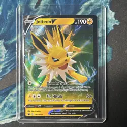 Jolteon V SWSH151 SWSH: Sword & Shield Promo Cards Holo - Image 1