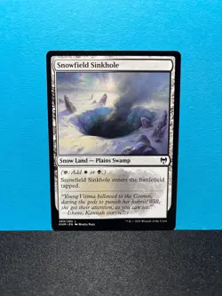 Snowfield Sinkhole / Schneefeld-Doline - MTG Magic - Image 1