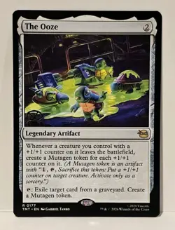 Magic The Gathering - The Ooze 177 - Teenage Mutant Ninja Turtles Regular NM - Image 1