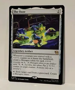 Magic The Gathering - The Ooze 177 - Teenage Mutant Ninja Turtles Regular NM - Image 2