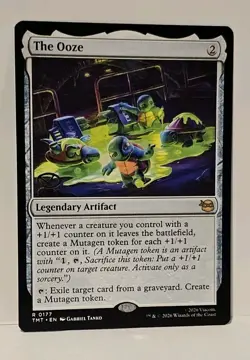 Magic The Gathering - The Ooze 177 - Teenage Mutant Ninja Turtles Regular NM - Image 3