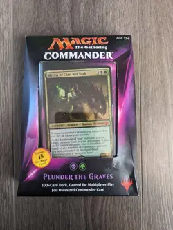 Magic the Gathering Commander Deck - Plunder the Graves - Sealed - Image 1