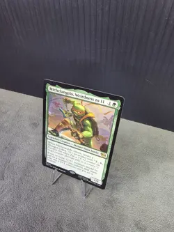 Michelangelo, Weirdness to 11 R 0121 - Teenage Mutant Ninja Turtles MTG Rare - Image 3