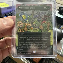 🌟 Mutanimals United Triumph of the Hordes FOIL MTG TMNT Secret Lair 🌟 - Image 1