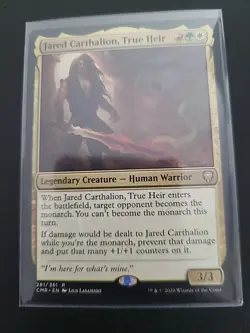 MTG Jared Carthalion, True Heir Commander Legends 281/361 Regular Rare - Image 1