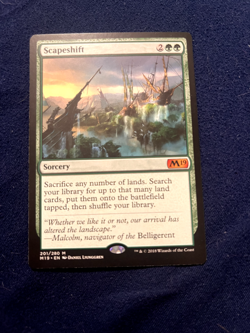 Scapeshift NM Core Set 2019 M19 MTG - Magic The Gathering - Image 1