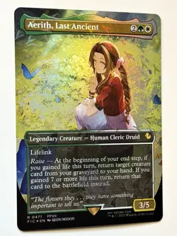 Aerith, Last Ancient (Chocobo Track Foil) | Commander: Final Fantasy | Magic - Image 1