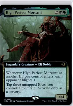 High Perfect Morcant (Extended Art) Lorwyn Eclipsed Foil NM R 0373 - Image 1