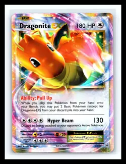 💥 Pokemon 2016 TCG Dragonite EX 72/108 XY Evolutions Ultra Rare Holo - Image 1