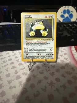 Pokemon TCG Snorlax Jungle 11/64 Holo Unlimited Holo Rare - Image 1