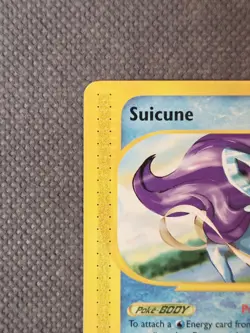 Suicune # 53 Rare (2002) Pokemon 4Ever Movie Black Star Promo WoTC eReader LP+ - Image 3