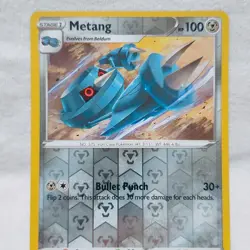 Metang 118/195 Swsh12: Sword & Shield Silver Tempest Reverse Holo Pokemon TCG - Image 3