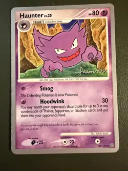 World Championships 2009 Pokemon TCG Haunter 40/100 Stormfront DP7 NM - Image 1