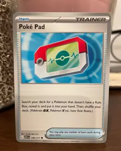 Pokemon TCG - Poke Pad 198/217 - Ascended Heroes Card NM - Image 1