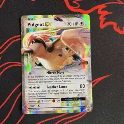 Pokemon TCG Pidgeot EX 64/108 XY Evolutions NM - Image 1