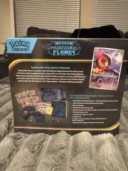Pokemon TCG Mega Evolution PHANTASMAL FLAMES ETB Elite Trainer Box (NEW/SEALED) - Image 2